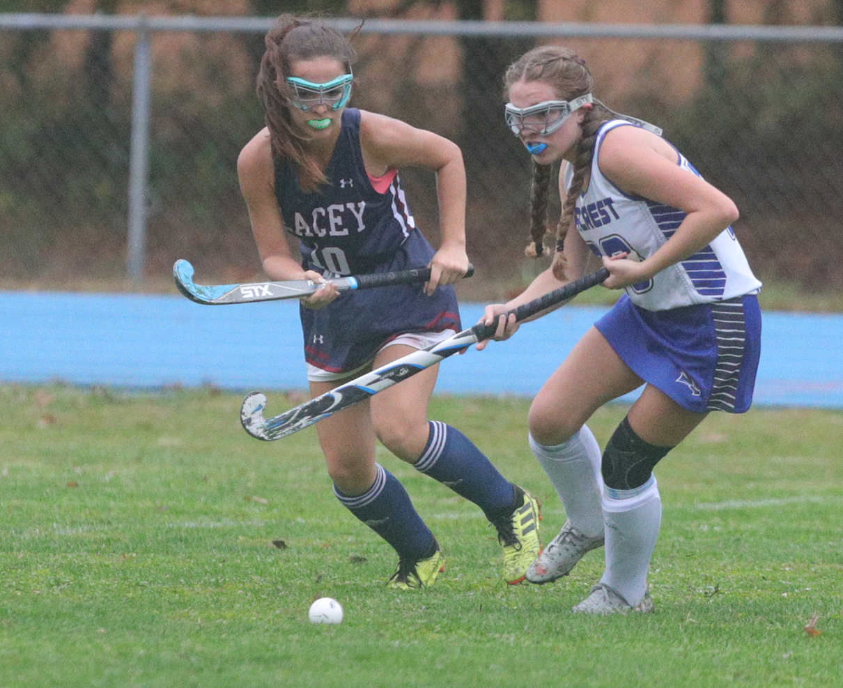 Lacey vs Oakcrest Field Hockey game